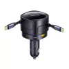 Automobilinis įkroviklis Baseus Enjoyment Max 90W su USB-C ir USB-A prievadais