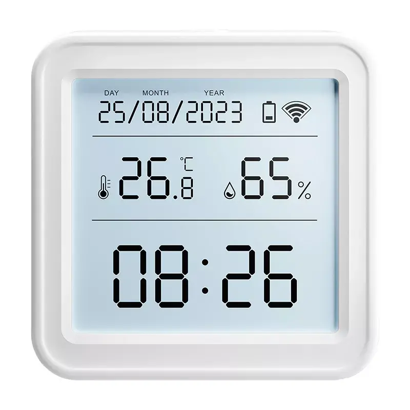 Temperatūros ir drėgmės jutiklis Gosund ST17 Zigbee su LCD ekranu