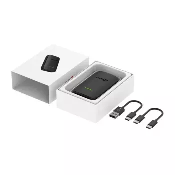 Belaidis adapteris Android Auto Carlinkit CPC200-A2A – 5 GHz/2.4 GHz Wi‑Fi, Bluetooth 5.2, USB-C, 5V 1A