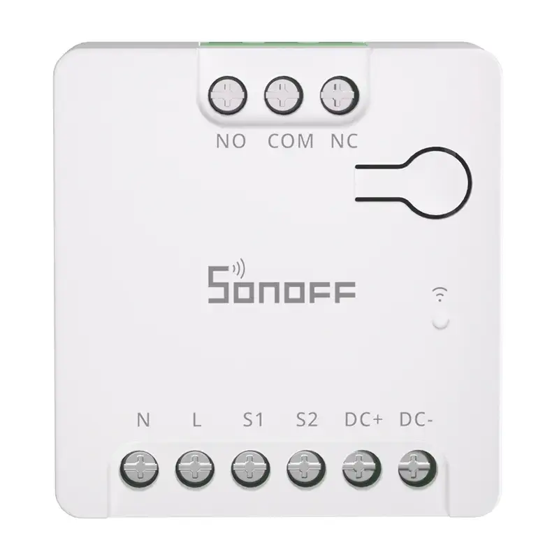 Išmanusis WiFi jungiklis Sonoff MINI-D AC/DC 12–48V sausas kontaktas