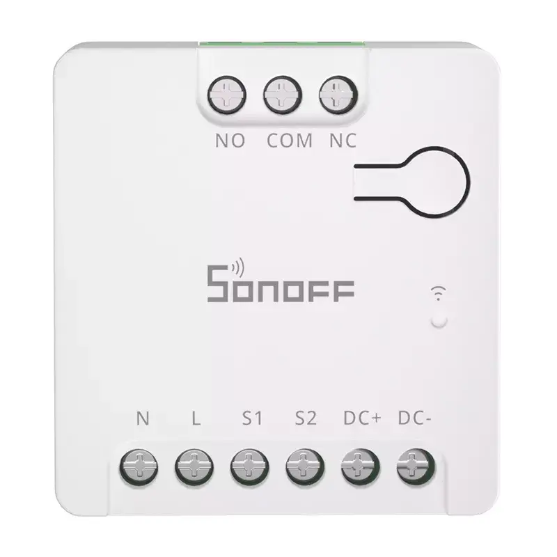 Išmanusis WiFi jungiklis Sonoff MINI-D AC/DC 12–48V sausas kontaktas