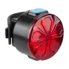 Dviračio žibintas Superfire BTL05 – kompaktiškas priekinis/galinis LED žibintas, įkraunamas per USB