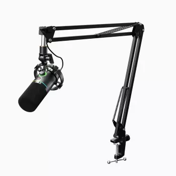 Podcast mikrofonas MAONO PD200X juodas – laidinis XLR/USB-C, jautrumas -52 dB, 40–16000 Hz