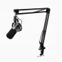 Podcast mikrofonas MAONO PD200X juodas – laidinis XLR/USB-C, jautrumas -52 dB, 40–16000 Hz