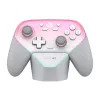 Belaidis valdiklis GameSir SuperNova T4n Pro Rožinis – Bluetooth, ergonomiškas rankinis dizainas