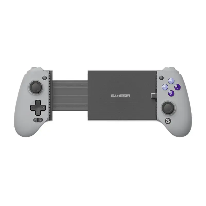 Nešiojamas žaidimų valdiklis GameSir G8 Galileo USB-C su telefono laikikliu, pilka