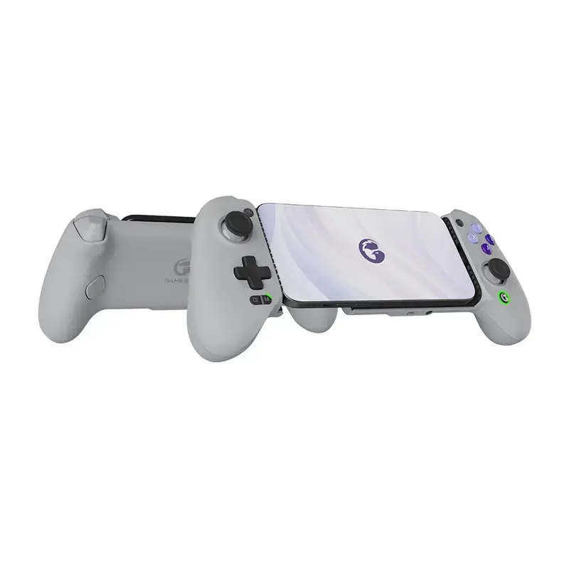 Nešiojamas žaidimų valdiklis GameSir G8 Galileo USB-C su telefono laikikliu, pilka