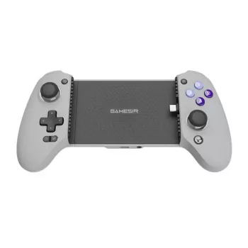 Nešiojamas žaidimų valdiklis GameSir G8 Galileo USB-C su telefono laikikliu, pilka