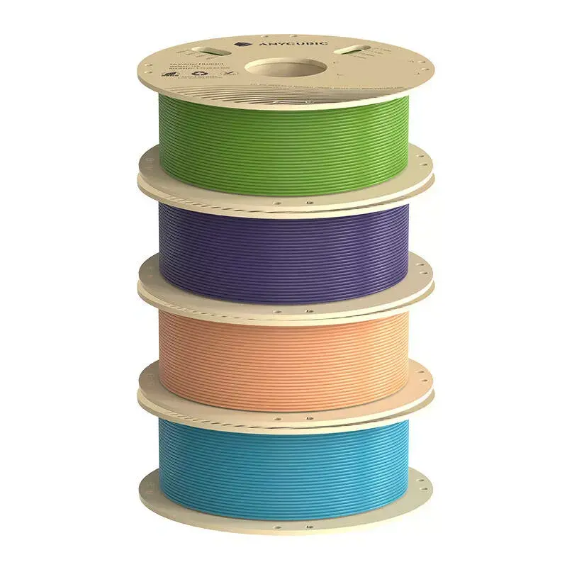 Filamentų rinkinys AnyCubic HPL20-101-4 — 4 vnt. ritės pakuotė 3D spausdinimui