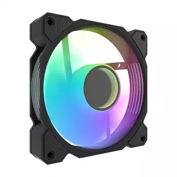 Kompiuterio ventiliatorius Darkflash DR08 (juodas) – 120 mm PWM A-RGB korpuso / procesoriaus ventiliatorius