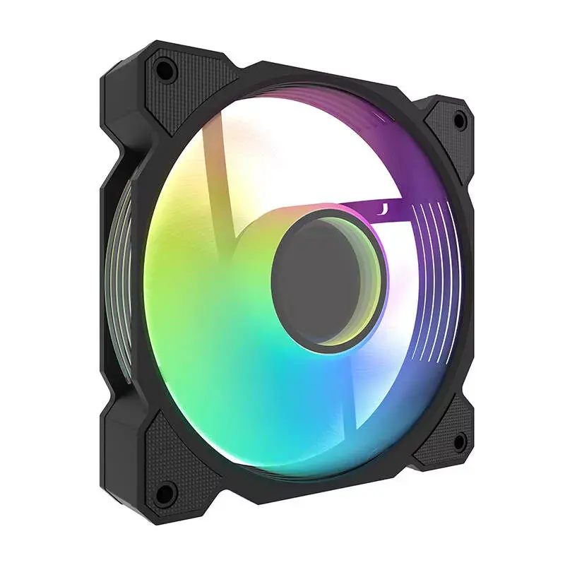 Kompiuterio ventiliatorius Darkflash DR08 (juodas) – 120 mm PWM A-RGB korpuso / procesoriaus ventiliatorius