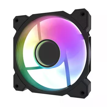 Kompiuterio ventiliatorius Darkflash DR08 (juodas) – 120 mm PWM A-RGB korpuso / procesoriaus ventiliatorius