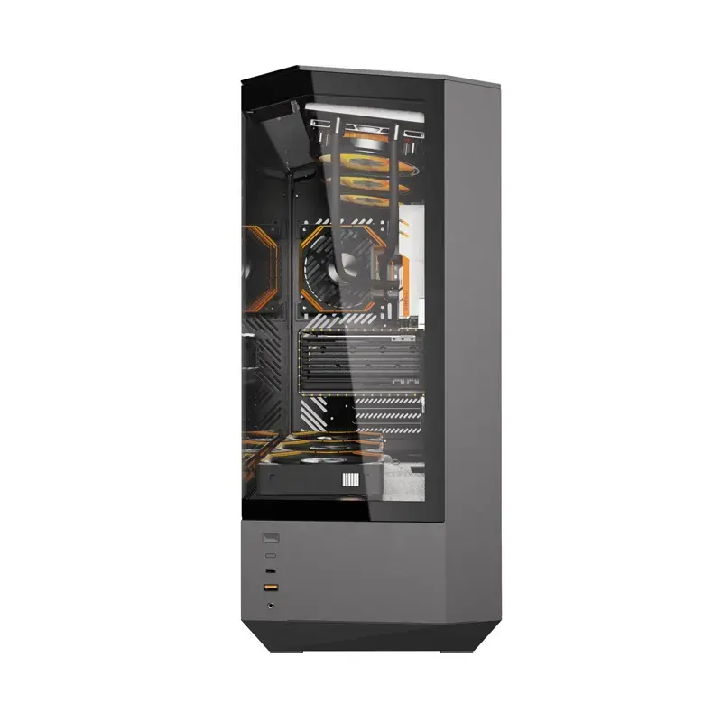 Korpusas Darkflash DY460 ATX juodas