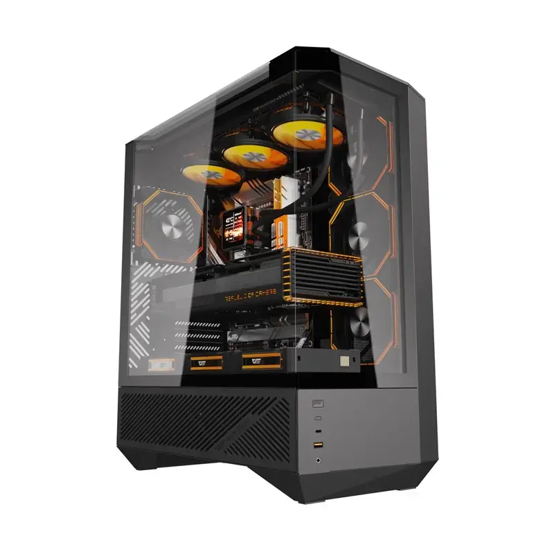 Korpusas Darkflash DY460 ATX juodas