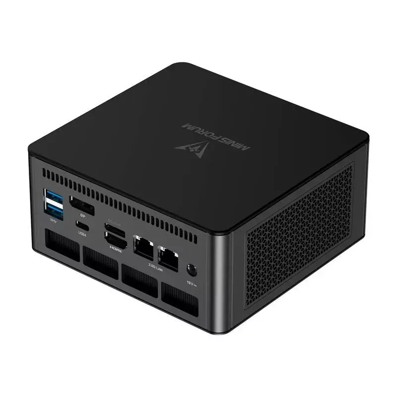 Mini PC Minis Forum UM890 Pro Ryzen 9 8945HS be atminties ir disko
