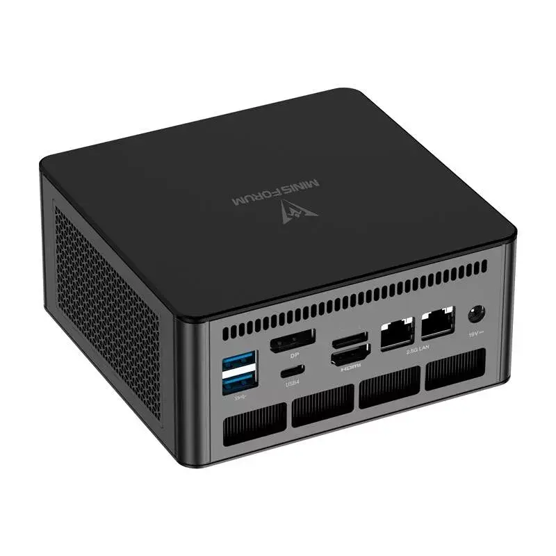 Mini PC Minis Forum UM890 Pro Ryzen 9 8945HS be atminties ir disko