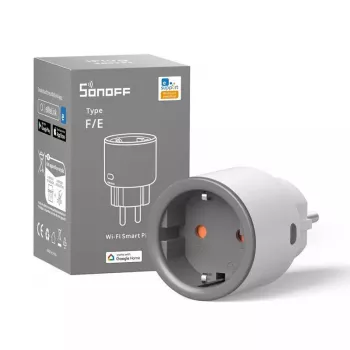 Išmanusis kištukas Sonoff S60 16A su Wi‑Fi, nuotoliniu valdymu ir energijos stebėjimu