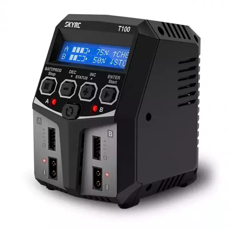 SkyRC T100 akumuliatorių kroviklis AC, 5A įkrovimo srovė