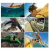 Priedų rinkinys Puluz PKT18 veiksmo kameroms – 20 dalių komplektas, suderinamas su Osmo Action 5, Pro, Insta360 Ace Pro 2