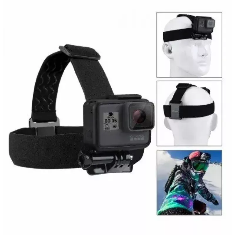 Priedų rinkinys Puluz PKT18 veiksmo kameroms – 20 dalių komplektas, suderinamas su Osmo Action 5, Pro, Insta360 Ace Pro 2