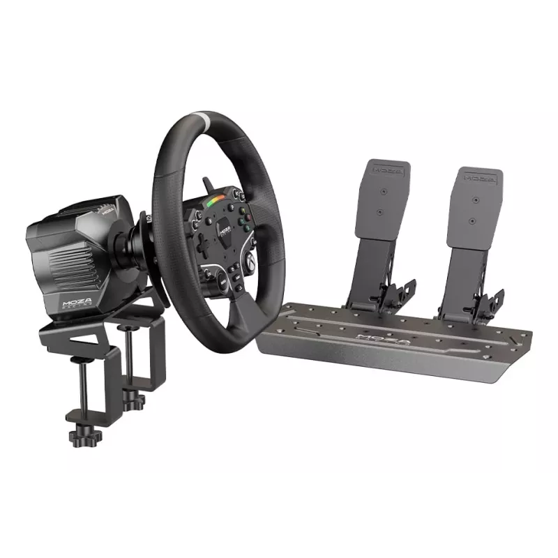 Moza Racing R3 rinkinys XBOX ir PC, vairas + pedalai, Direct Drive, 3,9 Nm