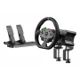 Moza Racing R5 rinkinys, vairas + pedalai, PC, laidinis, juodas, aliuminis, oda, plienas