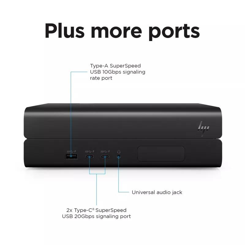 HP Z2 Mini G9 dviejų prievadų Type-A SuperSpeed USB 10Gbps sąsajos kortelė / adapteris 4M9Z0AA