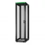 APC Easy Rack ER6800 48U stovas, juodas, su stogu, ratukais, kojelėmis, 4 kronšteinais ir dugnu, be šoninių plokščių, 2258x600x1000 mm