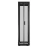 APC Easy Rack ER6800 48U stovas, juodas, su stogu, ratukais, kojelėmis, 4 kronšteinais ir dugnu, be šoninių plokščių, 2258x600x1000 mm