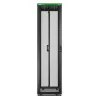 APC Easy Rack ER6800 48U stovas, juodas, su stogu, ratukais, kojelėmis, 4 kronšteinais ir dugnu, be šoninių plokščių, 2258x600x1000 mm
