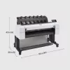 HP DesignJet T1600dr 36 colių PostScript spausdintuvas