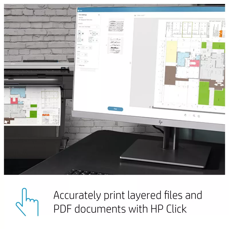HP DesignJet T830 24 colių daugiafunkcis didelio formato spausdintuvas