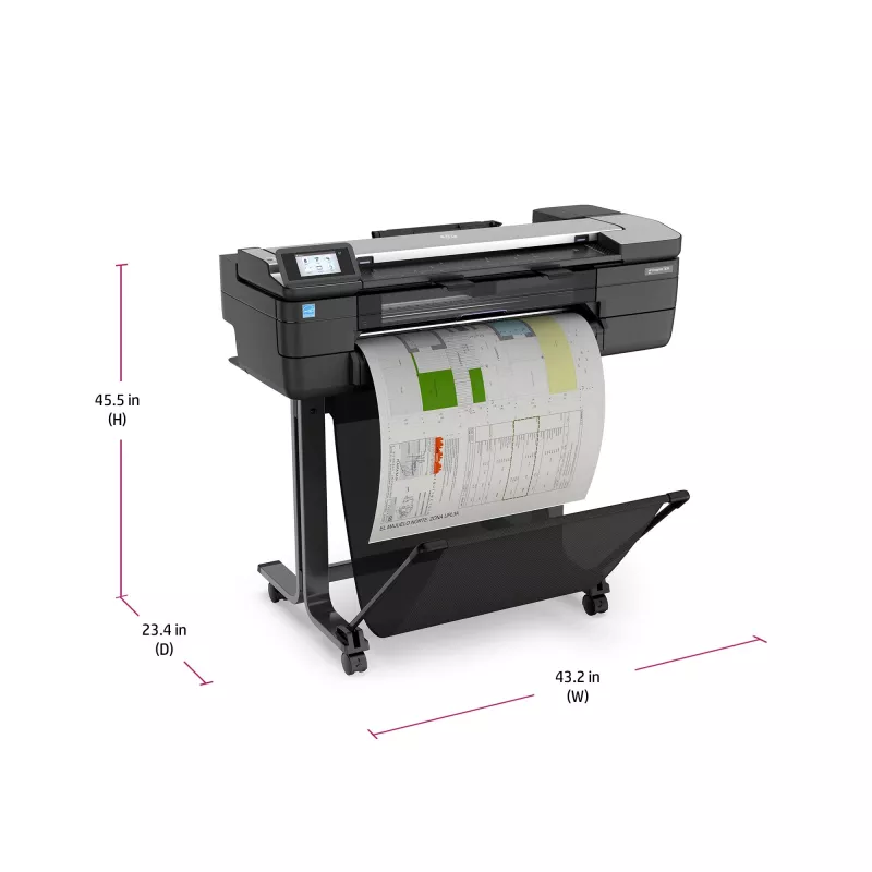 HP DesignJet T830 24 colių daugiafunkcis didelio formato spausdintuvas