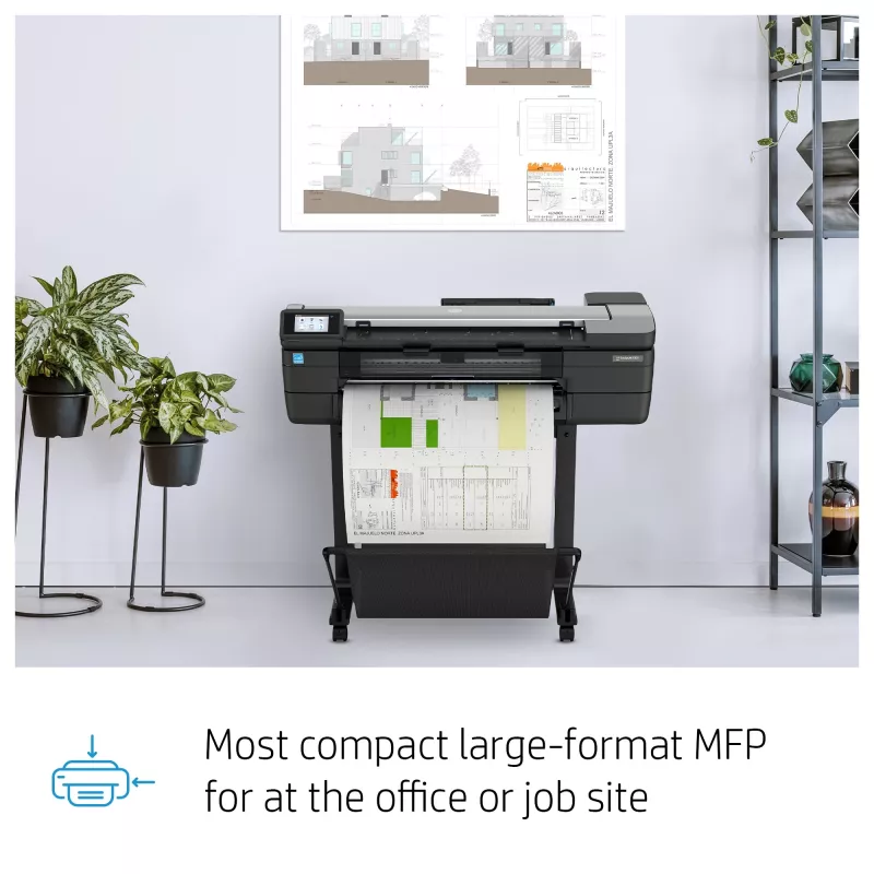 HP DesignJet T830 24 colių daugiafunkcis didelio formato spausdintuvas