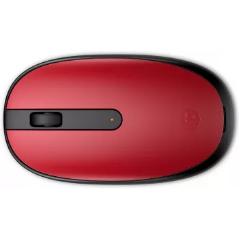HP 240 Empire Red Bluetooth pelė, ambidekstrinė, optinė, Bluetooth, 1600 DPI, raudona