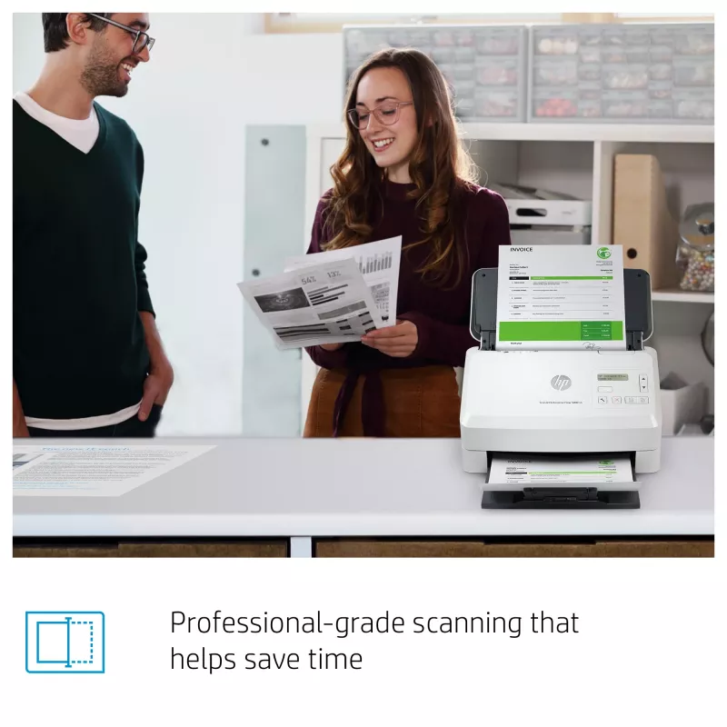 HP Scanjet Enterprise Flow 5000 s5 lakštinis skaitytuvas 600 x 600 DPI A4 baltas