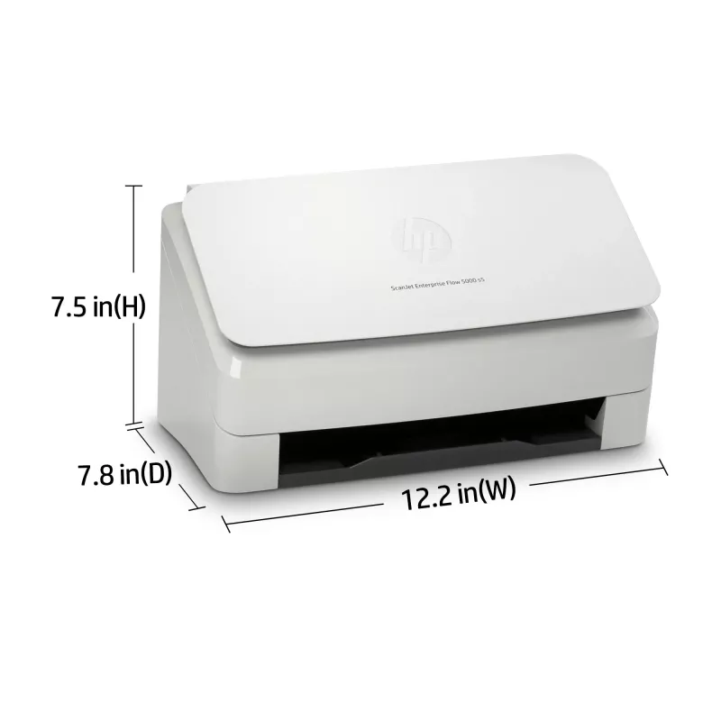 HP Scanjet Enterprise Flow 5000 s5 lakštinis skaitytuvas 600 x 600 DPI A4 baltas