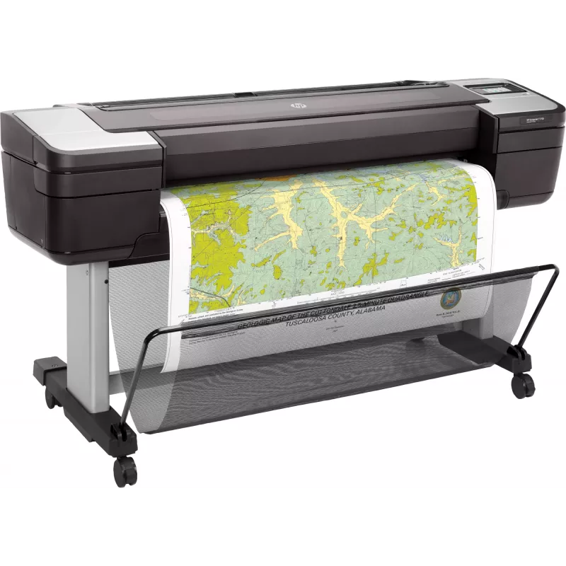HP DesignJet T1700 W6B55A 44 colių (1118 mm) plataus formato spausdintuvas, terminis rašalinis, 2400 x 1200 dpi, Gigabit LAN, 500 GB standusis diskas