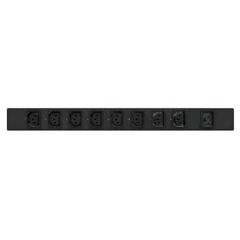 APC Easy Rack PDU, perjungiamas, 1U, 1 fazė, 3,7 kW, 230 V, 16 A, 8 x C13 lizdai, IEC60320 C20 įvadas