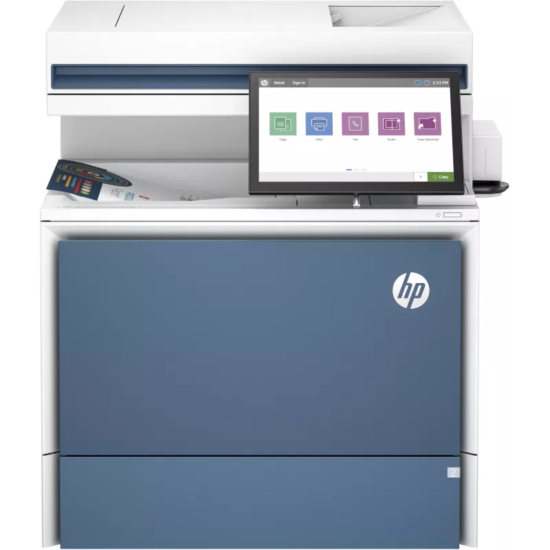 HP Color LaserJet Enterprise Flow MFP 5800zf spausdintuvas, lazerinis, spalvotas, 1200 x 1200 DPI, A4, tiesioginis spausdinimas, baltas
