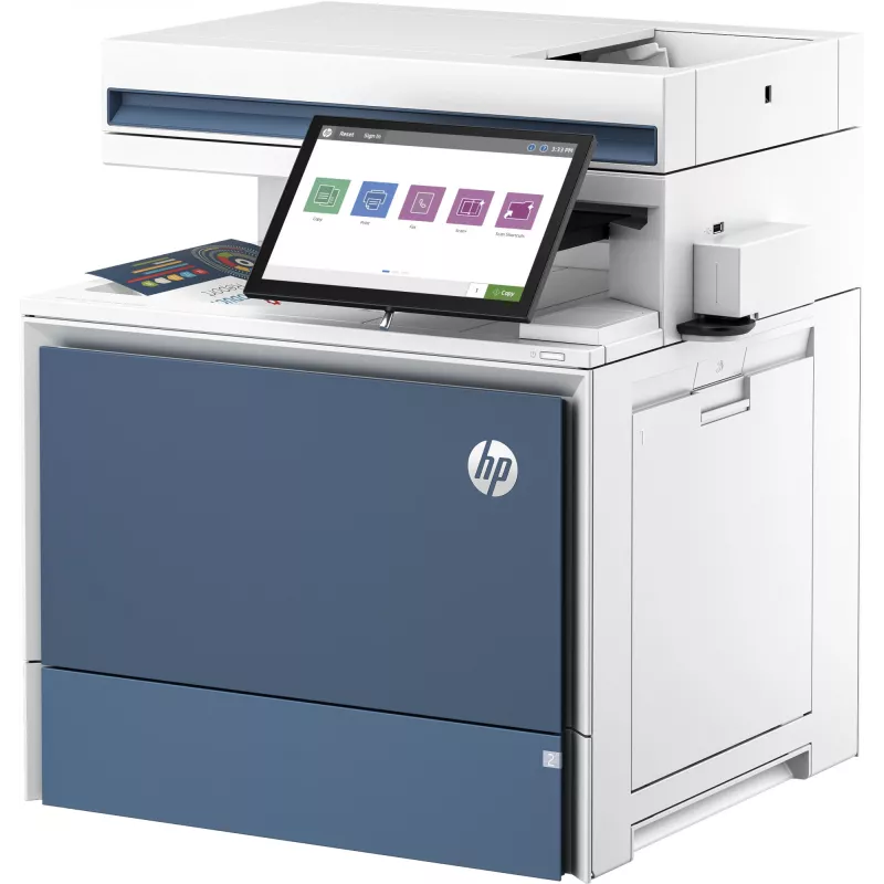 HP Color LaserJet Enterprise Flow MFP 5800zf spausdintuvas, lazerinis, spalvotas, 1200 x 1200 DPI, A4, tiesioginis spausdinimas, baltas