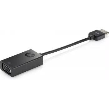 HP HDMI į VGA adapteris, 0,045 m, HDMI, VGA (D-Sub), kištukas, lizdas, juoda
