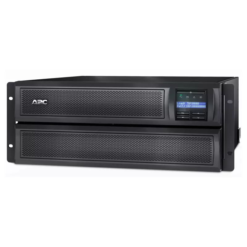 APC Smart-UPS X SMX3000HVNC - 3000VA, 8x C13 + 2x C19 lizdai, USB, plečiamas veikimo laikas, mažas gylis, NMC