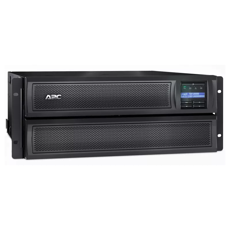 APC Smart-UPS X SMX3000HVNC - 3000VA, 8x C13 + 2x C19 lizdai, USB, plečiamas veikimo laikas, mažas gylis, NMC