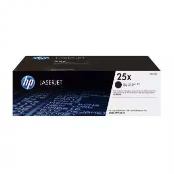 HP 25 High Yield juodas originalus LaserJet kasečių toneris