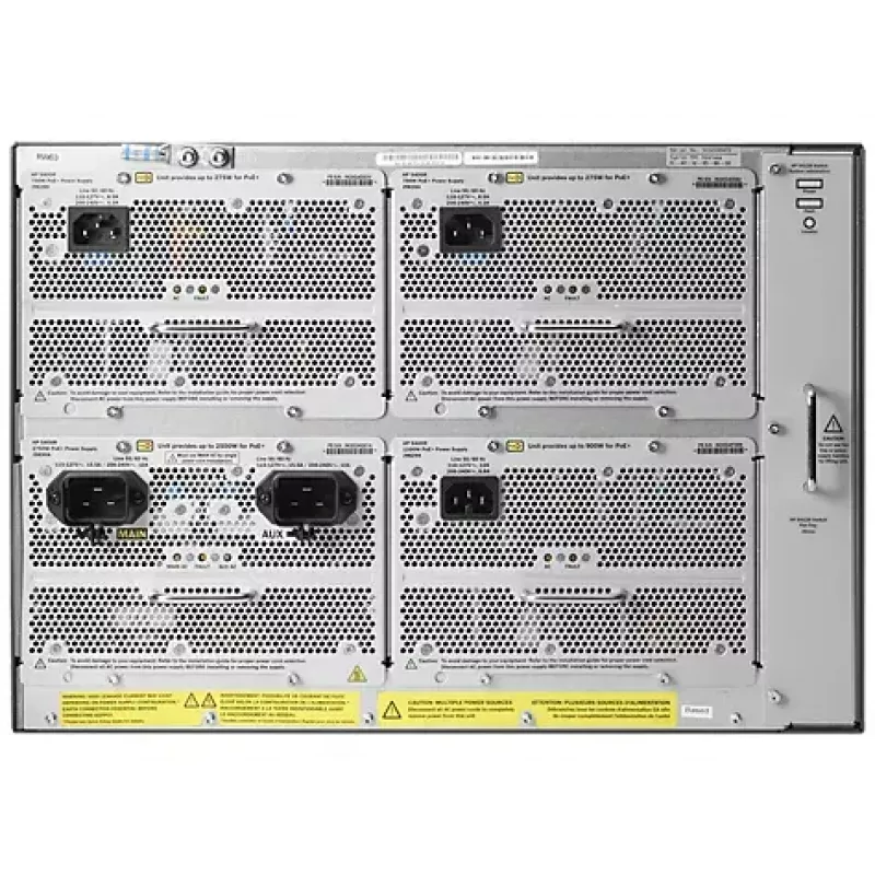 HPE Aruba 5412R zl2 tinklo komutatoriaus šasi (J9822A), valdomas, modulinis, 7U, skirtas stovui, įskaitant 1 valdymo modulį