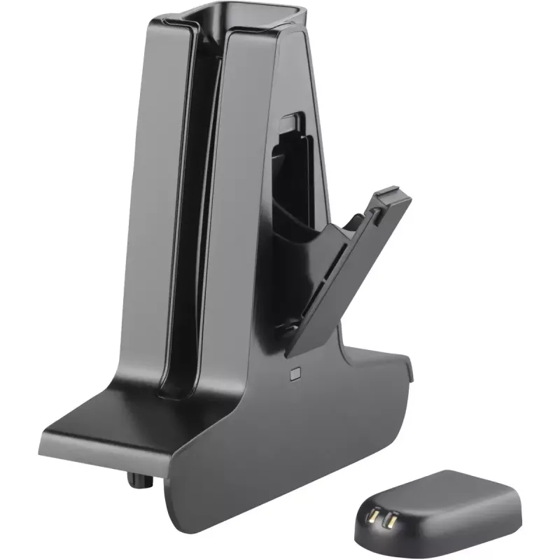 POLY Savi 8245 Deluxe laikiklis su baterija telefono stovui, juodas