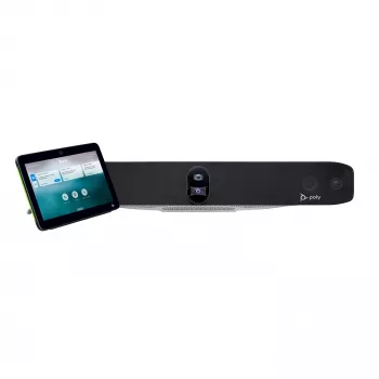 HP Poly Poly Studio X70 Viskas-viename vaizdo juosta su TC10 valdikliu, be maitinimo laido ir radijo, GSA/TAA