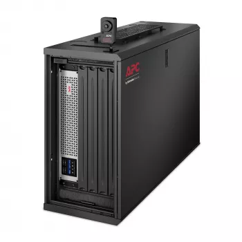APC NetShelter 6U žemo profilio sieninis stelažas 230V serverio gylio