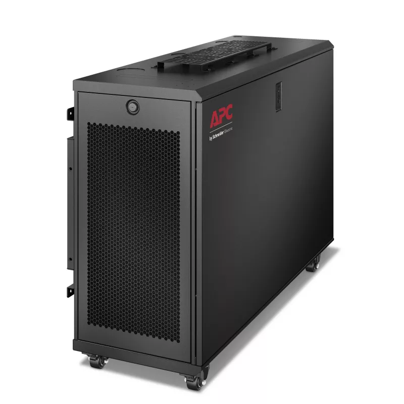 APC NetShelter 6U žemo profilio sieninis stelažas 230V serverio gylio